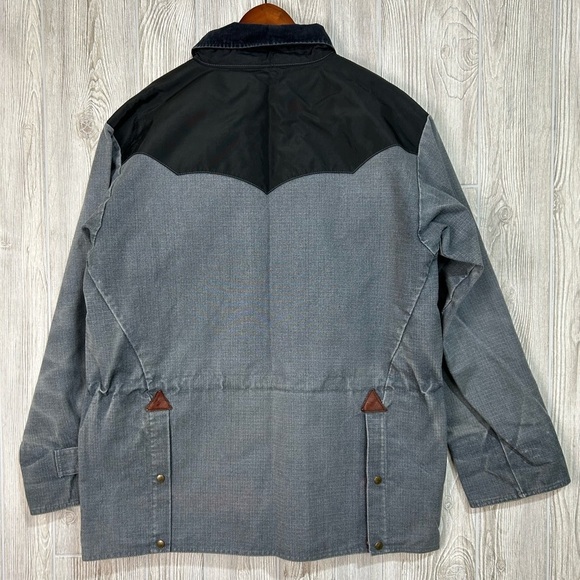 Vintage Cub Schaefer Schaefer Outfitters Original Drifter Coat Grey Black SZ 42 - Picture 7 of 16